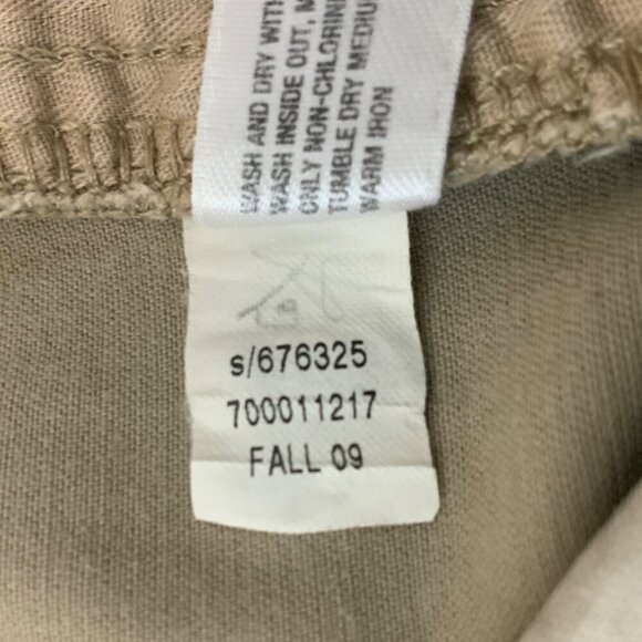 GAP Khakis Womens Sz 6 Regular Beige Distressed Cotton Casual Straight Leg Pants - Picture 4 of 9